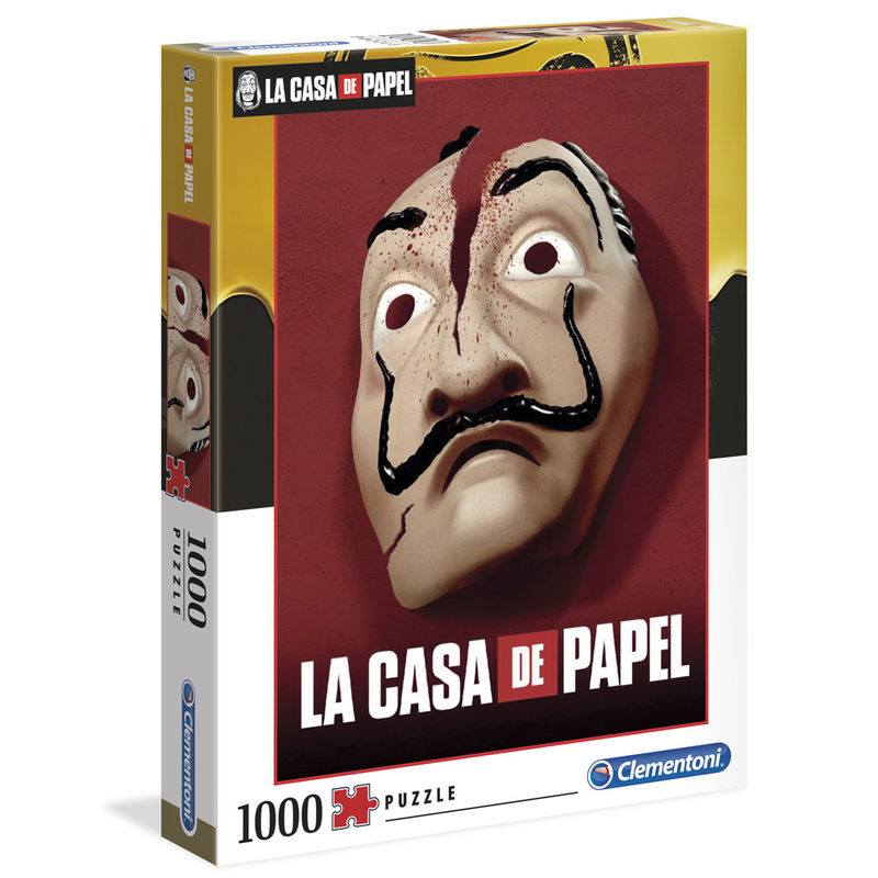 Clementoni - Puzzle 1000 Peças:  La Casa de Papel