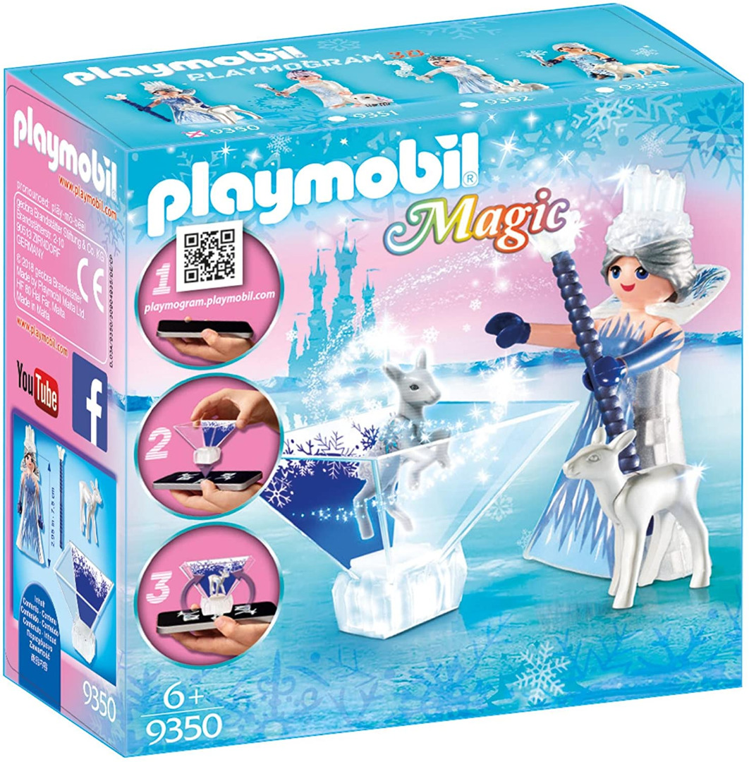 Playmobil Magic Playmogram 3D- Princesa Cristal do Gelo 