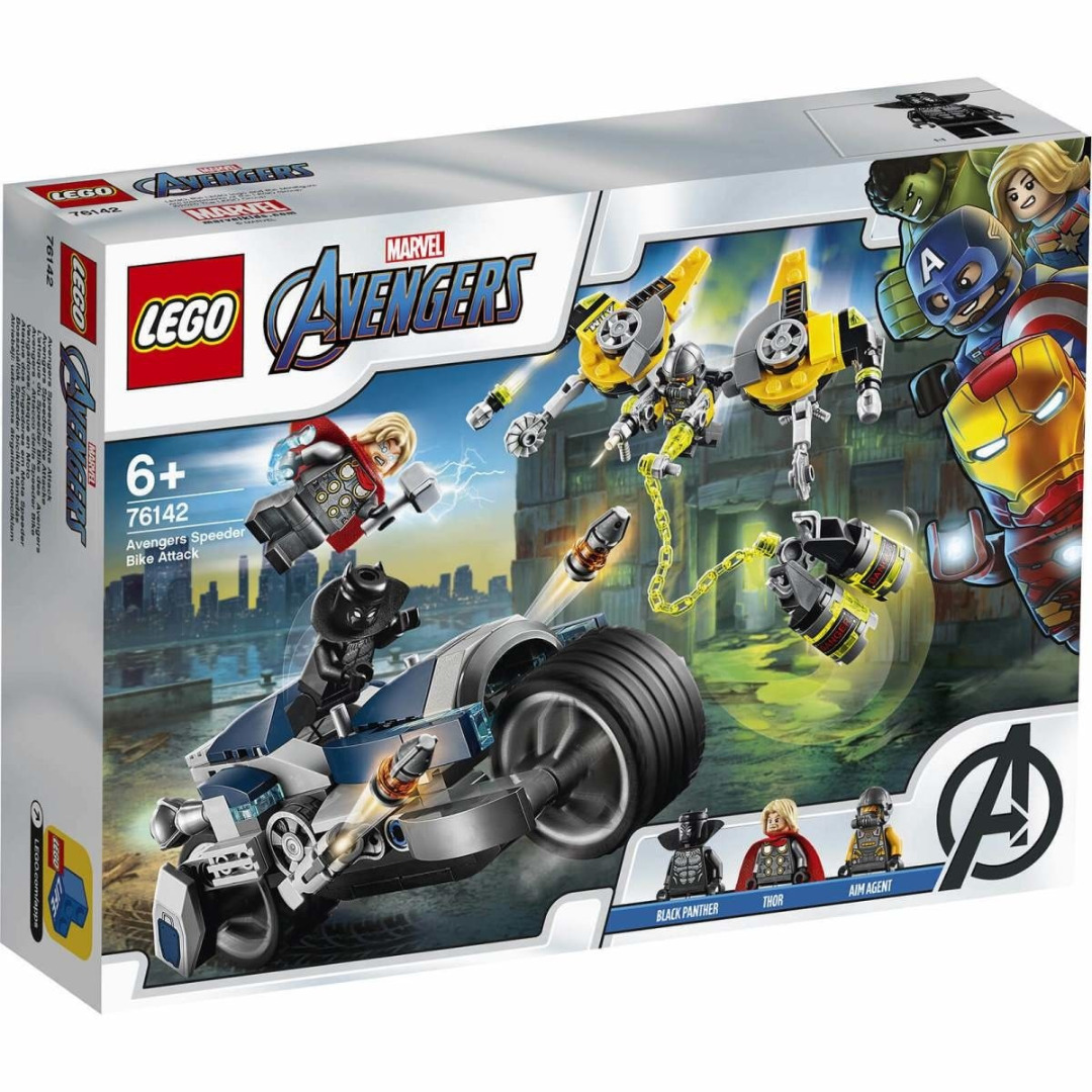 LEGO Super Heroes: Marvel Avengers Ataque dos Vingadores em Mota Speeder