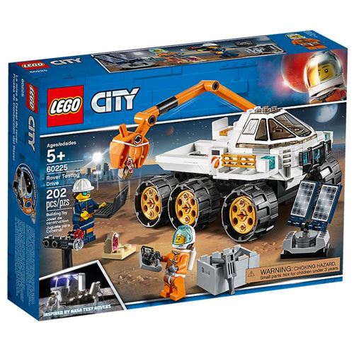 LEGO City Teste de Condução de Carro Lunar 