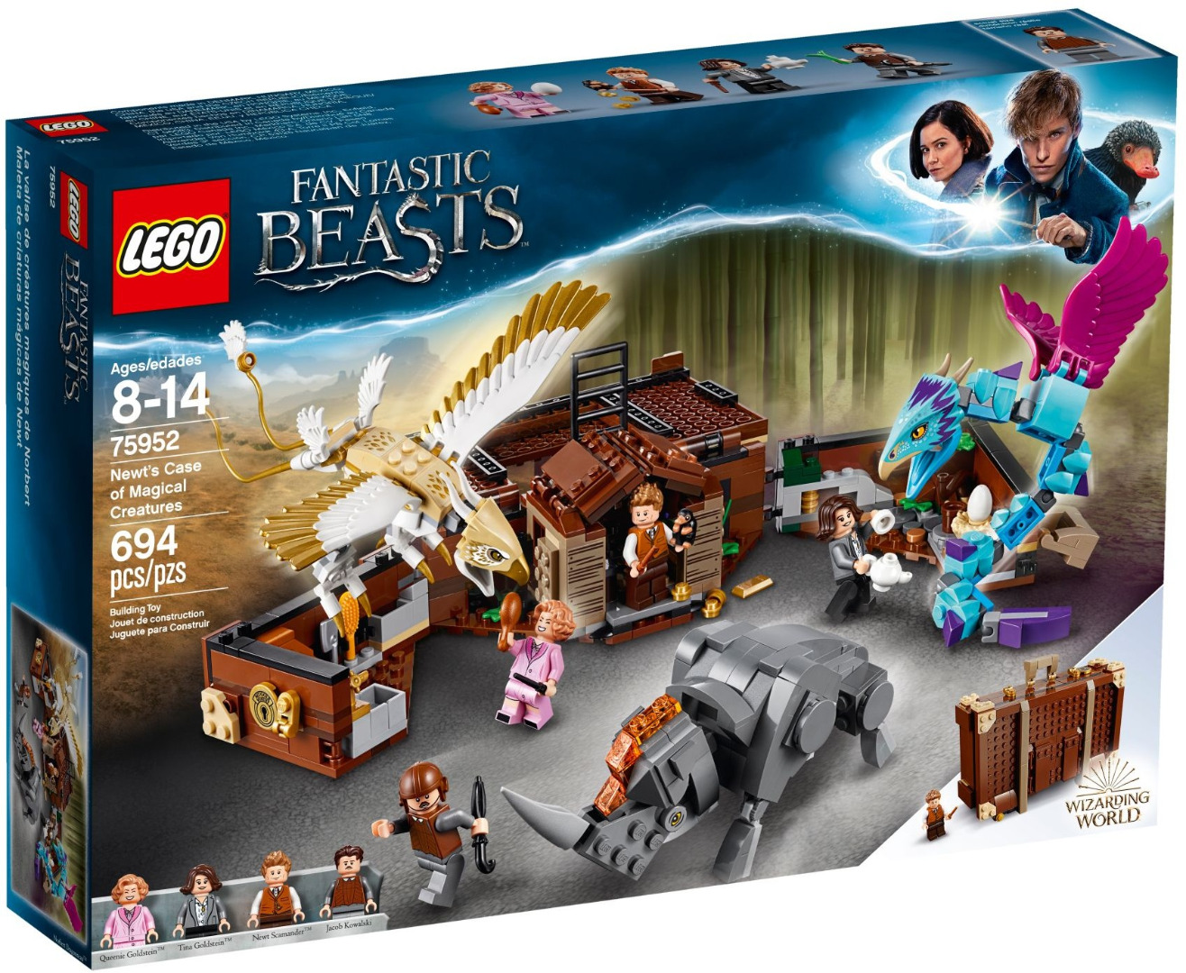 LEGO Harry Potter/Fantastic Beast: A Mala das Criaturas Fantásticas de Newt