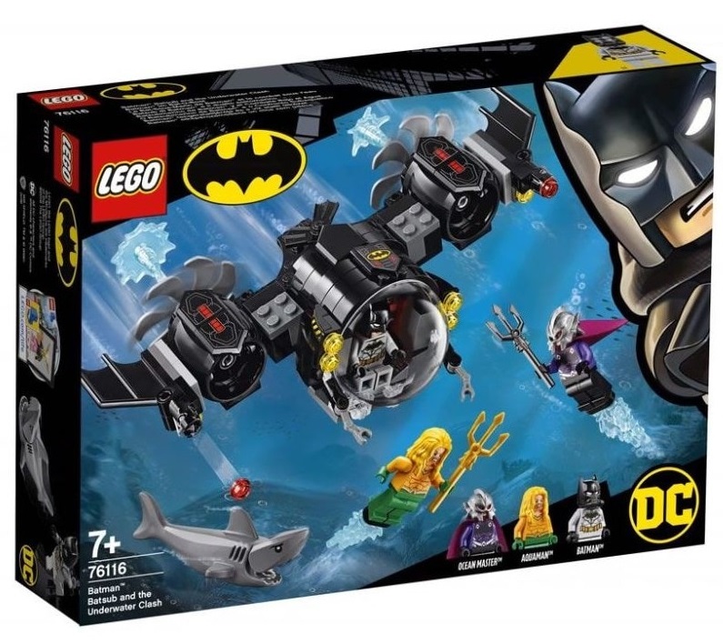 LEGO DC Super Heroes: O Batsubmarino de Batman e o Confronto Subaquático