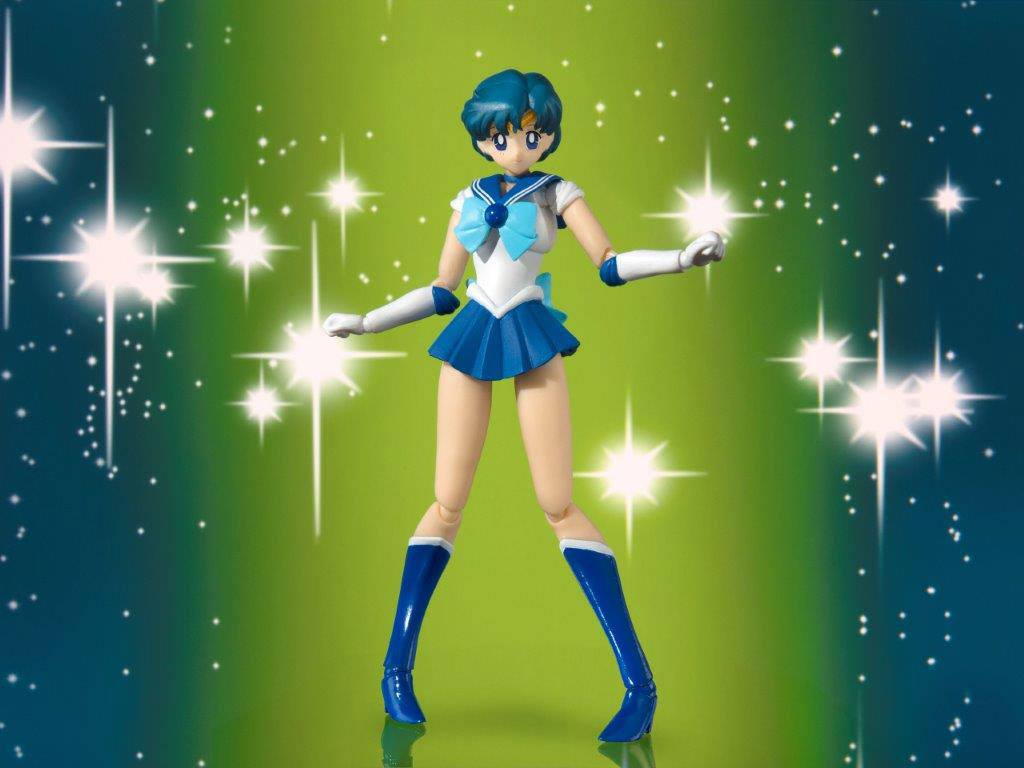 Sailor Moon S.H. Figuarts Action Figure Sailor Mercury Animation Color Ed.