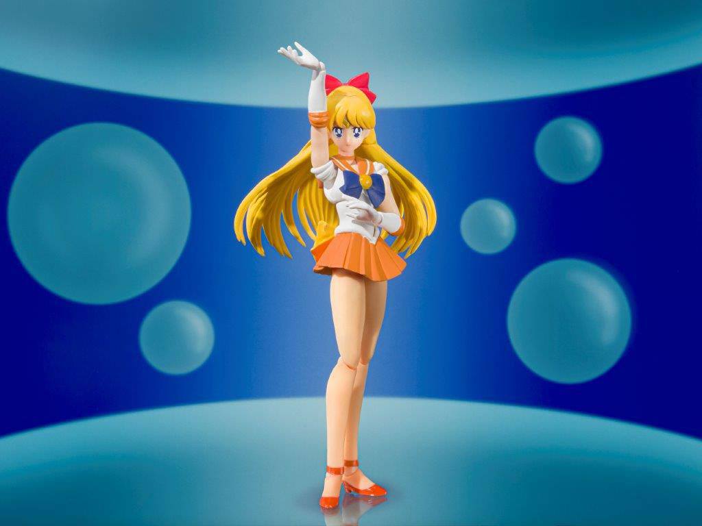 Sailor Moon S.H. Figuarts Action Figure Sailor Venus Animation Color Ed