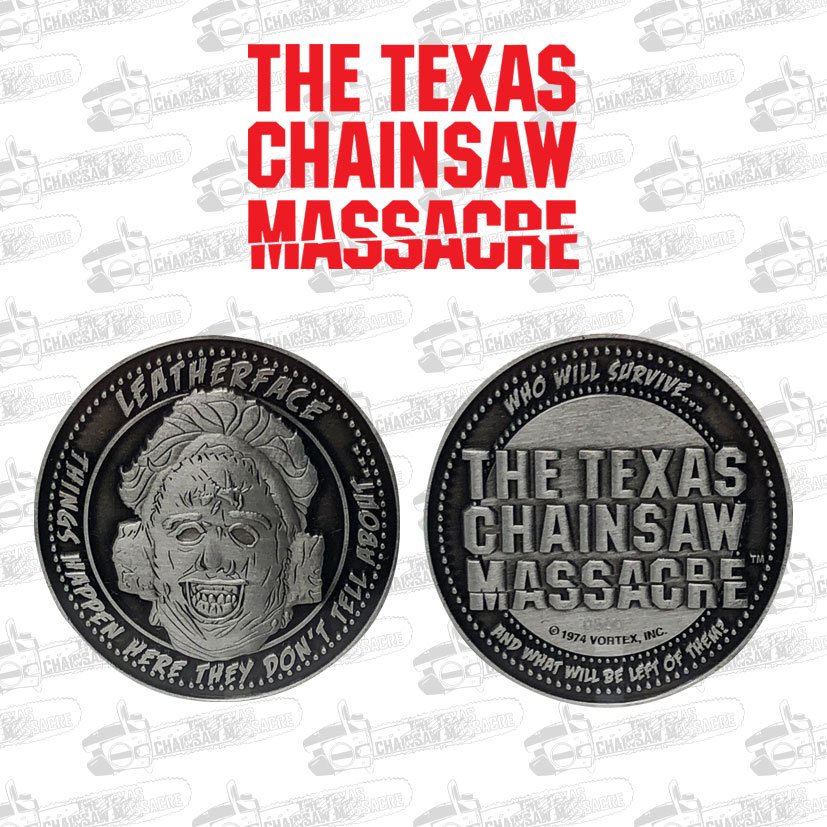 Texas Chainsaw Massacre Collectable Coin Leatherface Limited Edition