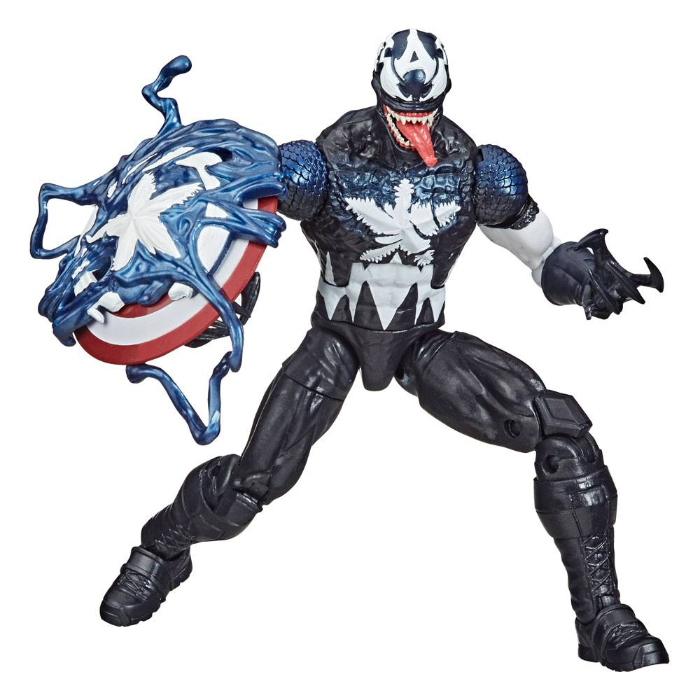Spider-Man: Maximum Venom Marvel Legend Series AF Venomized Captain America