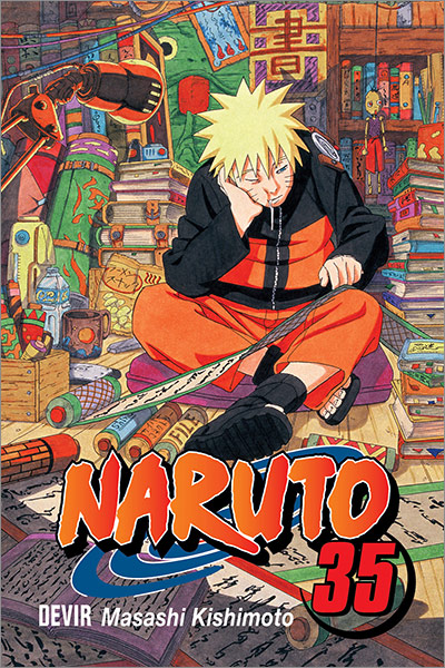 Mangá - Naruto Vol. 35 (Em Português)