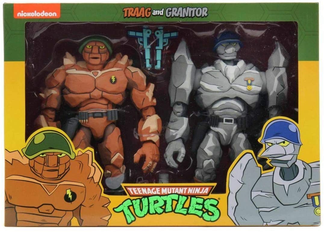 Teenage Mutant Ninja Turtles Action Figure 2-Pack Traag & Granitor 18 cm