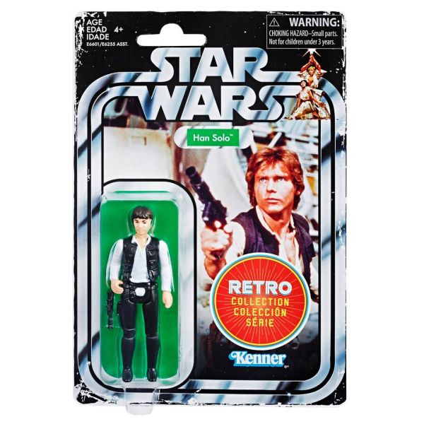 Star Wars Kenner Retro Collection Figure Han Solo 10 cm