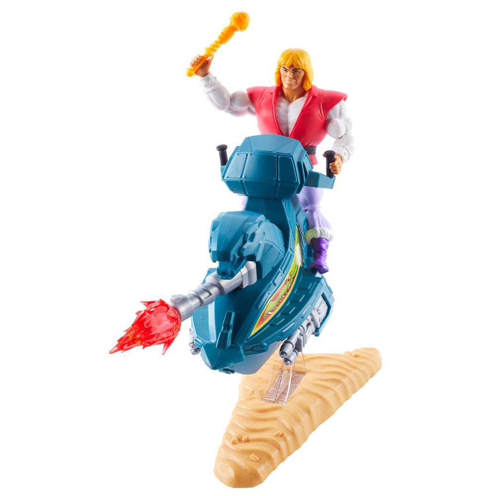 Masters of the Universe Origins Action Figure Prince Adam with Sky Sled