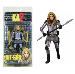  Action Figure Kick Ass 2 Stars and Stripes Series 2 Hit Girl Unmask. 18 cm