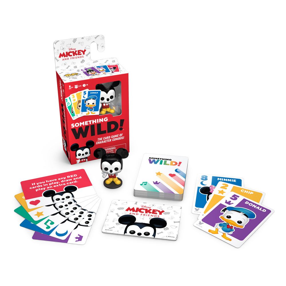 Mickey and Friends Card Game Something Wild! English Version