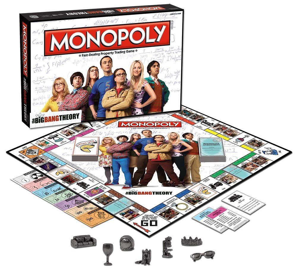The Big Bang Theory Board Game Monopoly *English Version*