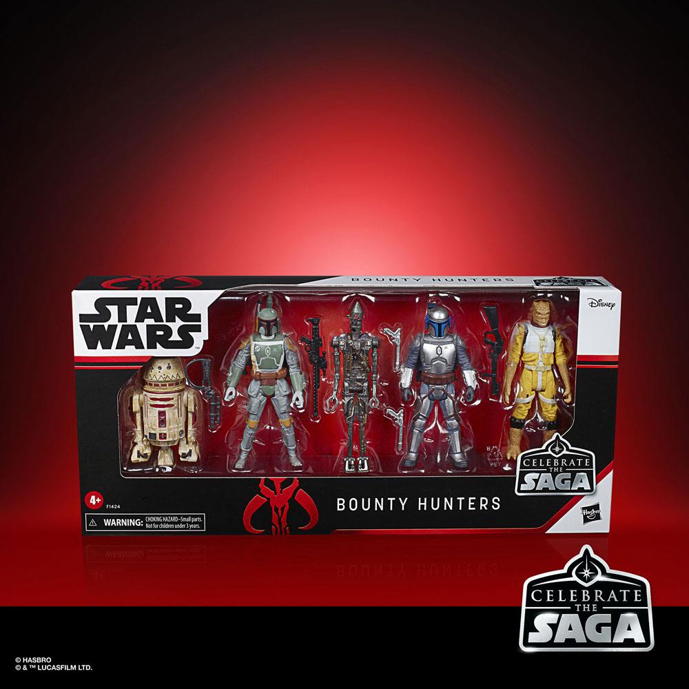 Star Wars Celebrate the Saga Action Figures 5-Pack Bounty Hunters 10 cm