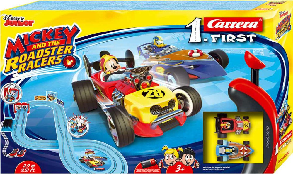 Pista/Circuito Carrera First Mickey and the Roadster Racers (Mickey/Donald)