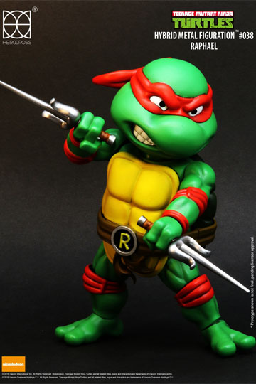 Teenage Mutant Ninja Turtles Hybrid Metal Action Figure Raphael 14 cm