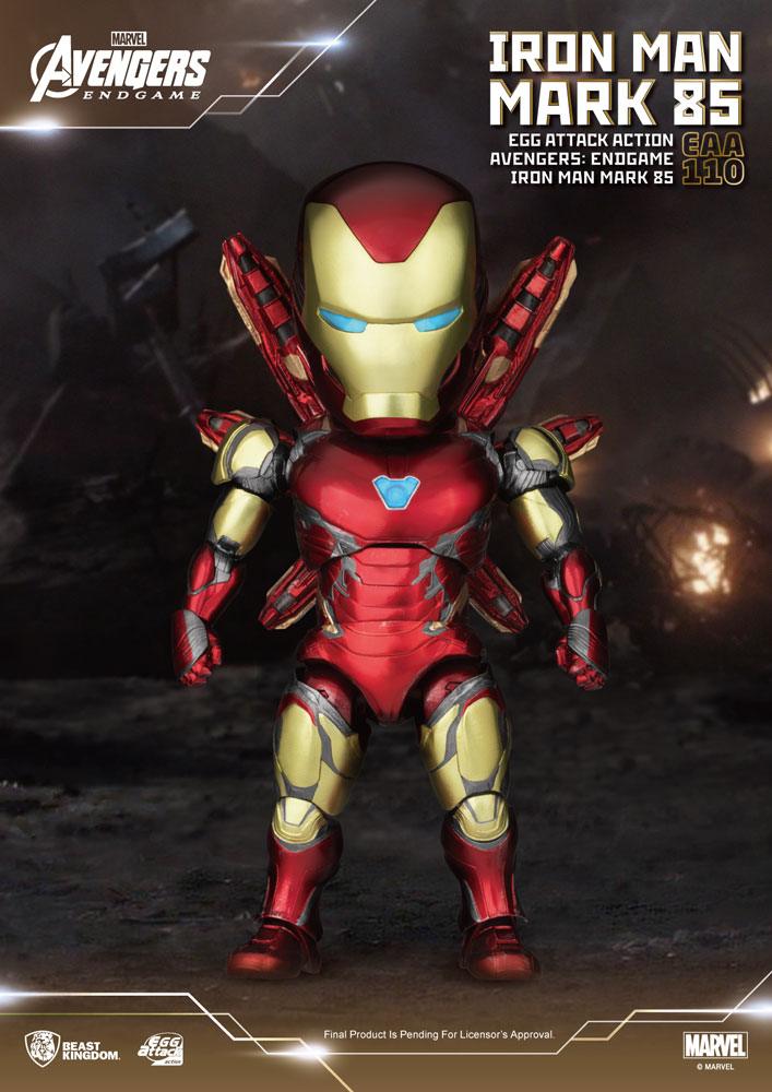 Avengers: Endgame Egg Attack Action Figure Iron Man Mark 85 16 cm