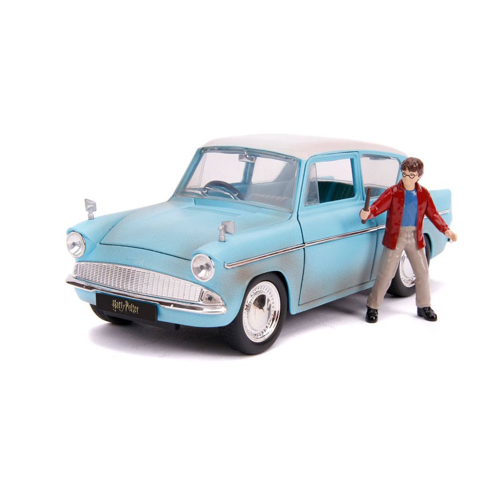 Harry Potter Hollywood Rides Diecast Model 1/24 1959 Ford Anglia 