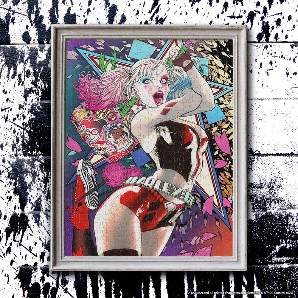 DC Comics Jigsaw Puzzle Harley Quinn Die Laughing (1000 pieces)