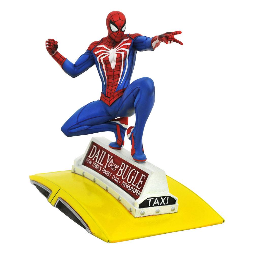 Spider-Man 2018 Marvel Video Game Gallery PVC Statue Spider-Man on Taxi