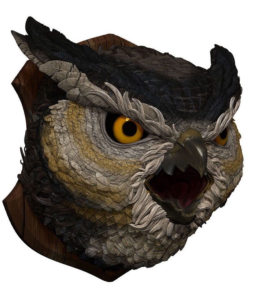 Dungeons & Dragons Trophy Figure Owlbear (Foam Rubber/Latex) 58 cm