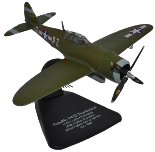 Oxford Diecast P47D Thunderbolt USAAF Europe 1:72 Scale Model Aircraft