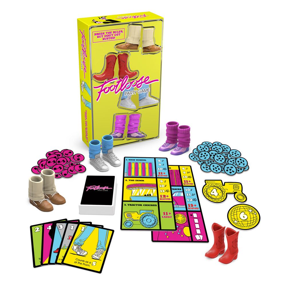 Footloose Party Game Card Game English Version