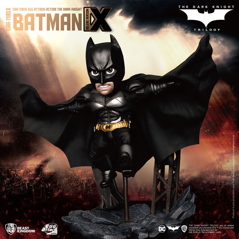 Batman The Dark Knight Egg Attack Action AF Batman Deluxe Version 17 cm