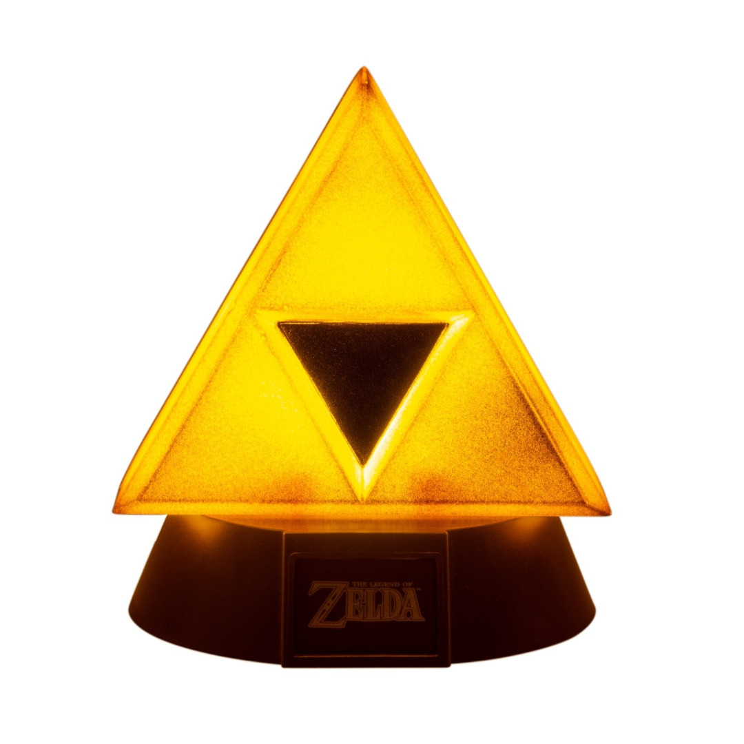 The Legend of Zelda: Gold Triforce Icon Light V2 