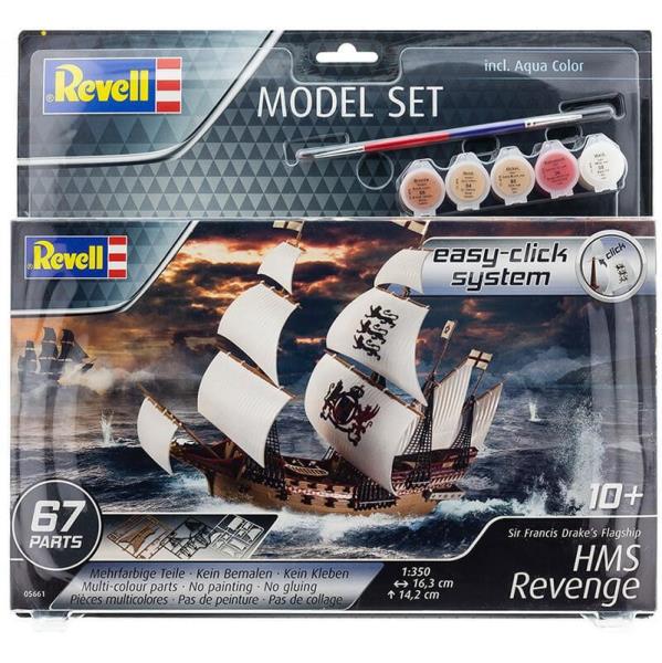 Revell Model Set HMS Revenge Scale 1:350 - Easy Click System