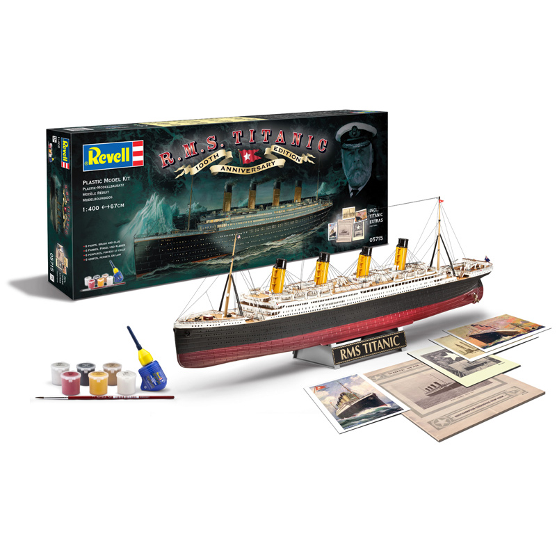 Revell Gift Set R.M.S. Titanic 100th Anniversary Edition Scale 1:400