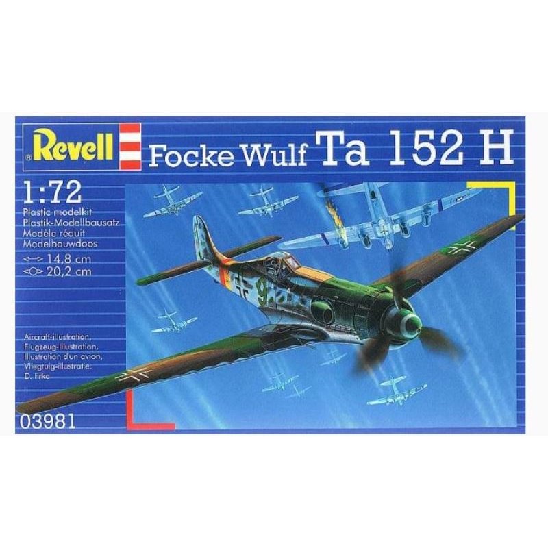 Revell Model Kit Focke Wulf Ta 152 H 1:72