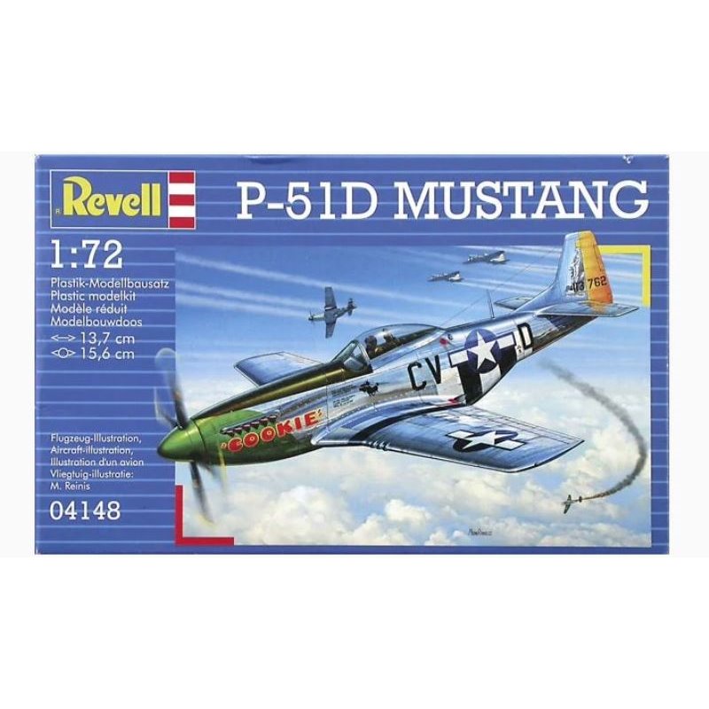 Revell Model Kit P-51D Mustang 1:72
