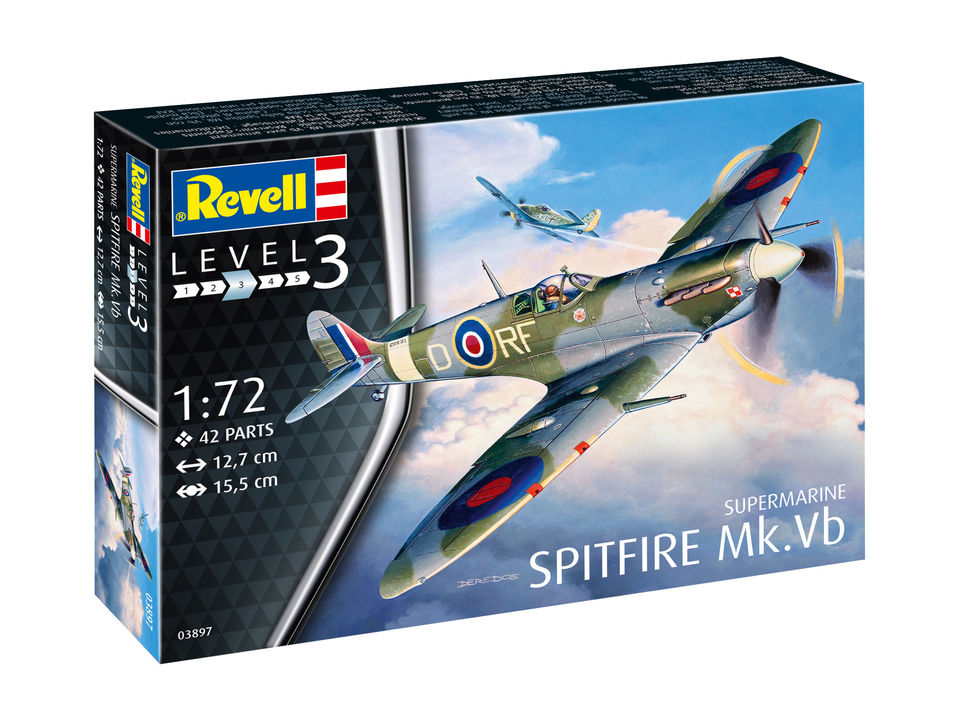 Revell Model Kit Supermarine Spitfire Mk.Vb 1:72