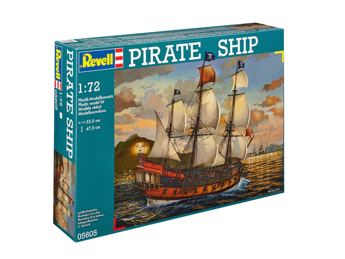 Revell Model Kit Pirate Ship 1:72