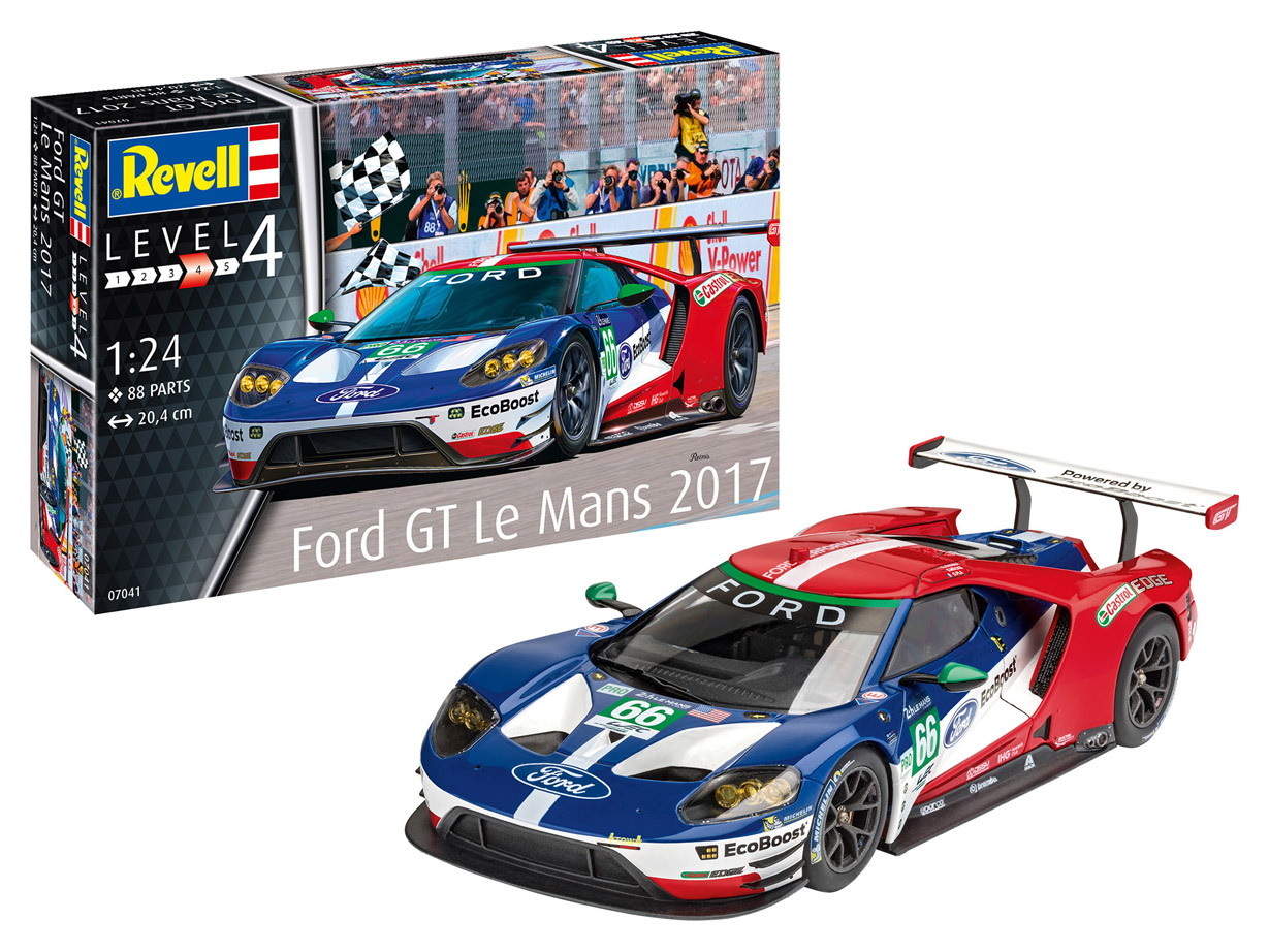 Revell Model Kit Ford GT Le Mans 2017 1:24