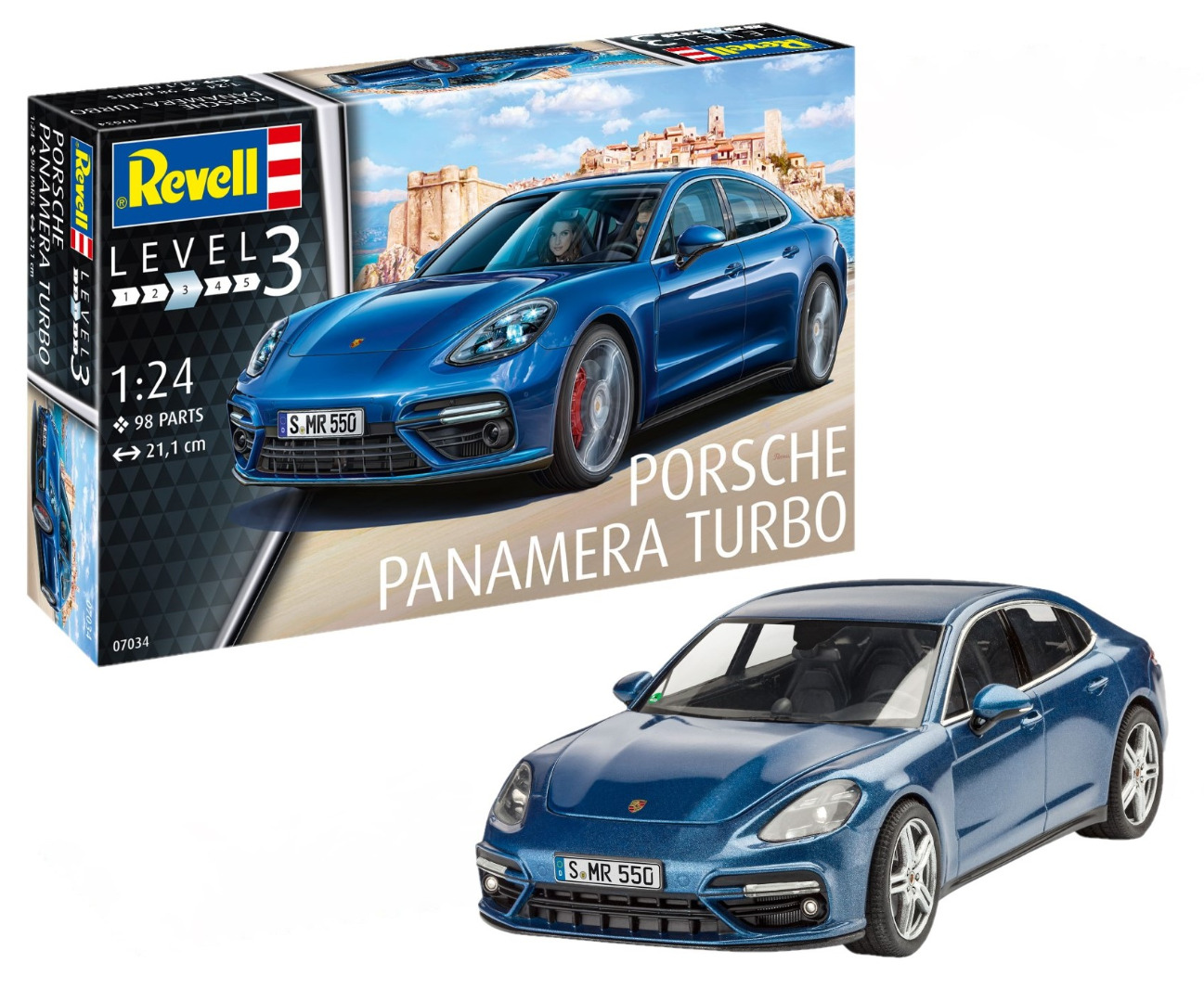 Revell Model Kit Porsche Panamera Turbo 1:24