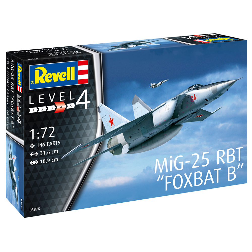 Revell Model Kit MiG-25 RBT 
