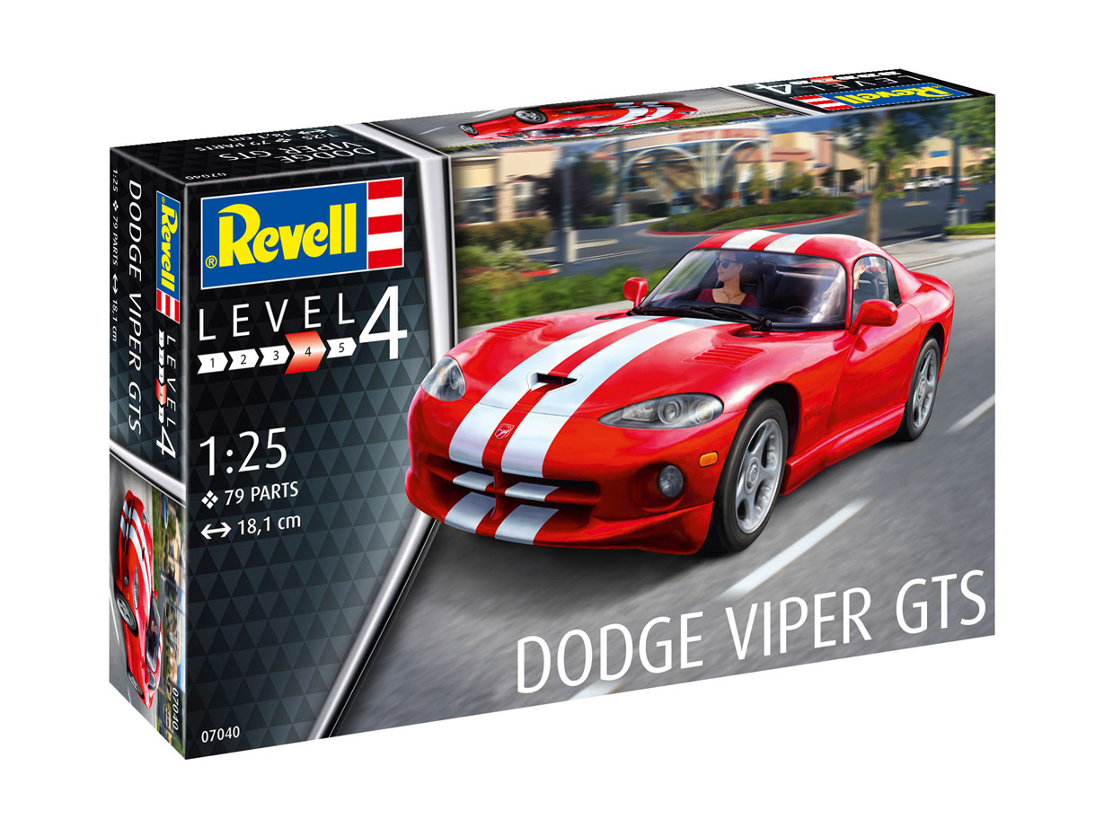 Revell Model Kit Dodge Viper GTS 1:25