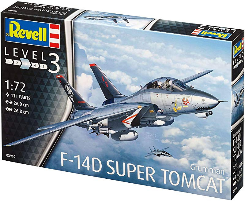 Revell Model Kit Grumman F-14D Super Tomcat 1:72