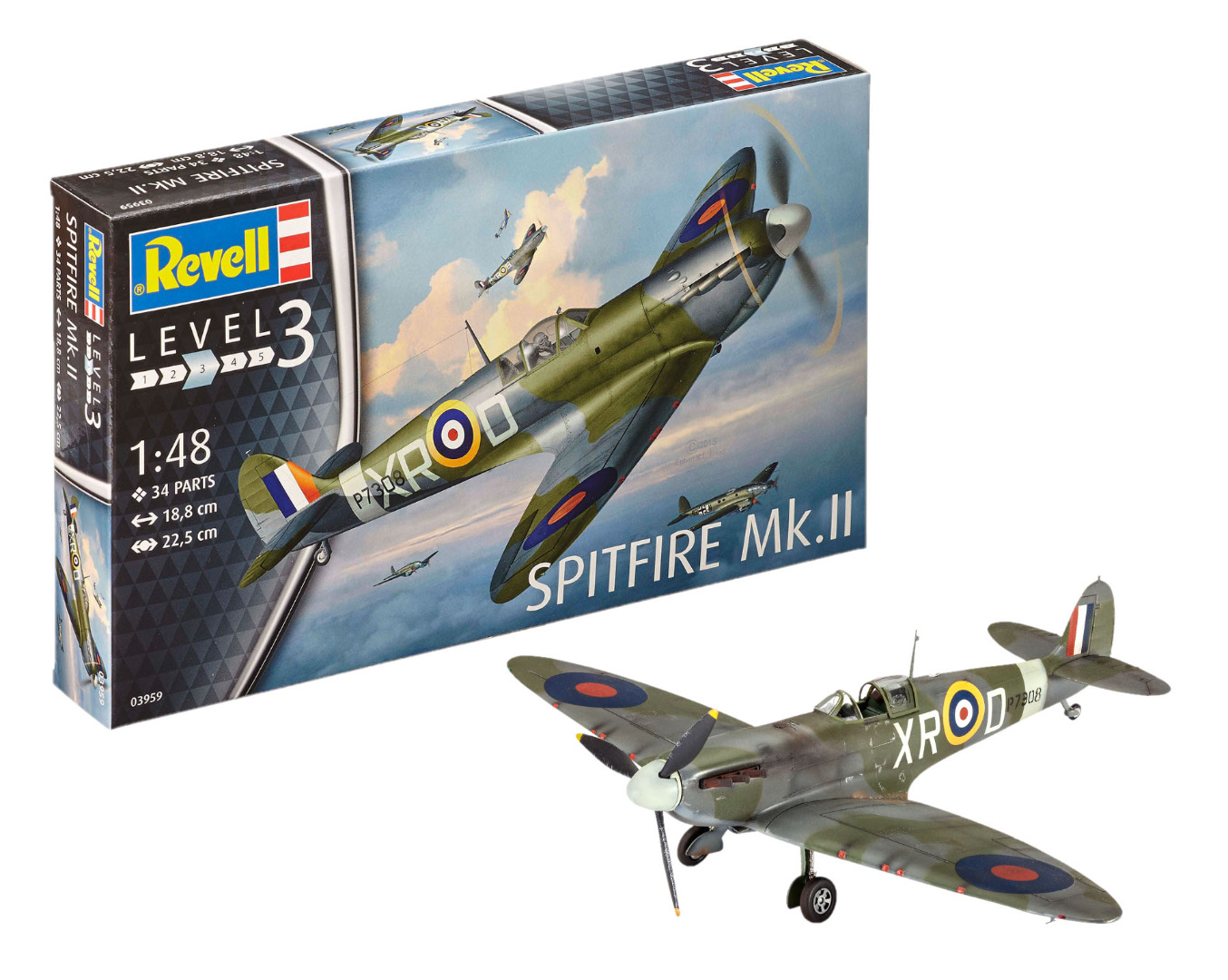 Revell Model Kit Supermarine Spitfire Mk.II 1:48