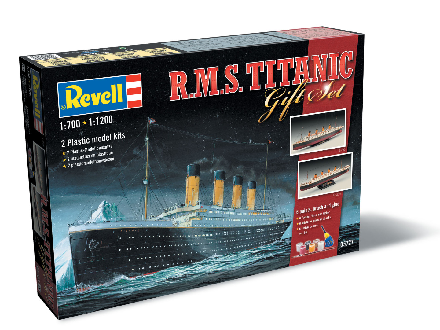 Revell Gift Set R.M.S. Titanic Scale 1:700 / 1:1200