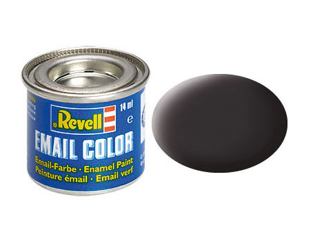 Revell Email Color Tar Black Matt 14ml - nº6
