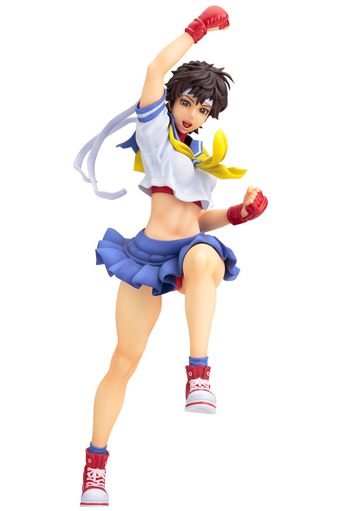 Estátua PVC Street Fighter Bishoujo 1/7 Sakura 24 cm
