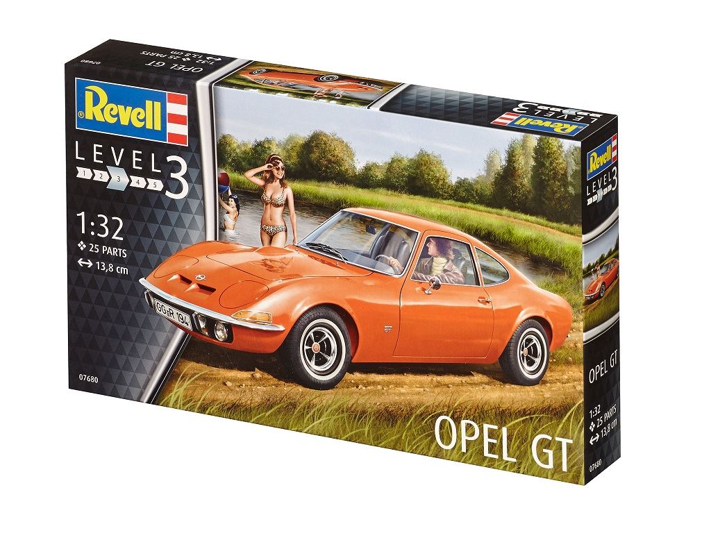 Revell Model Kit Opel GT 1:32