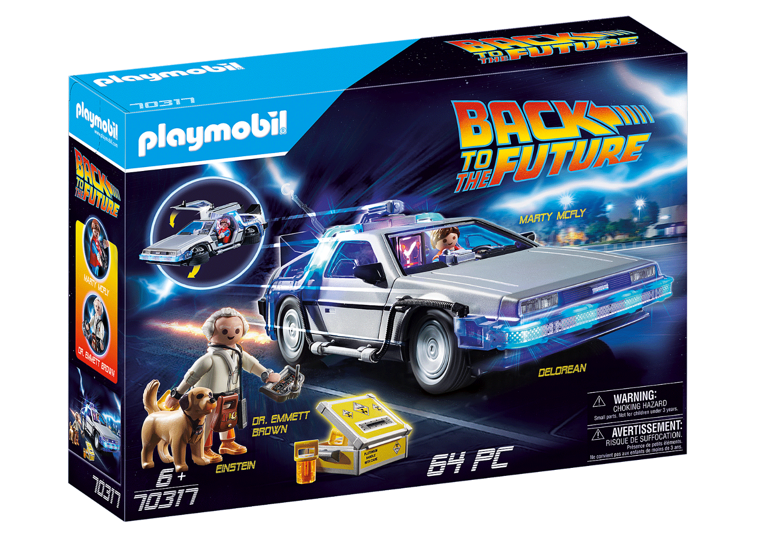 Playmobil Back to the Future DeLorean 