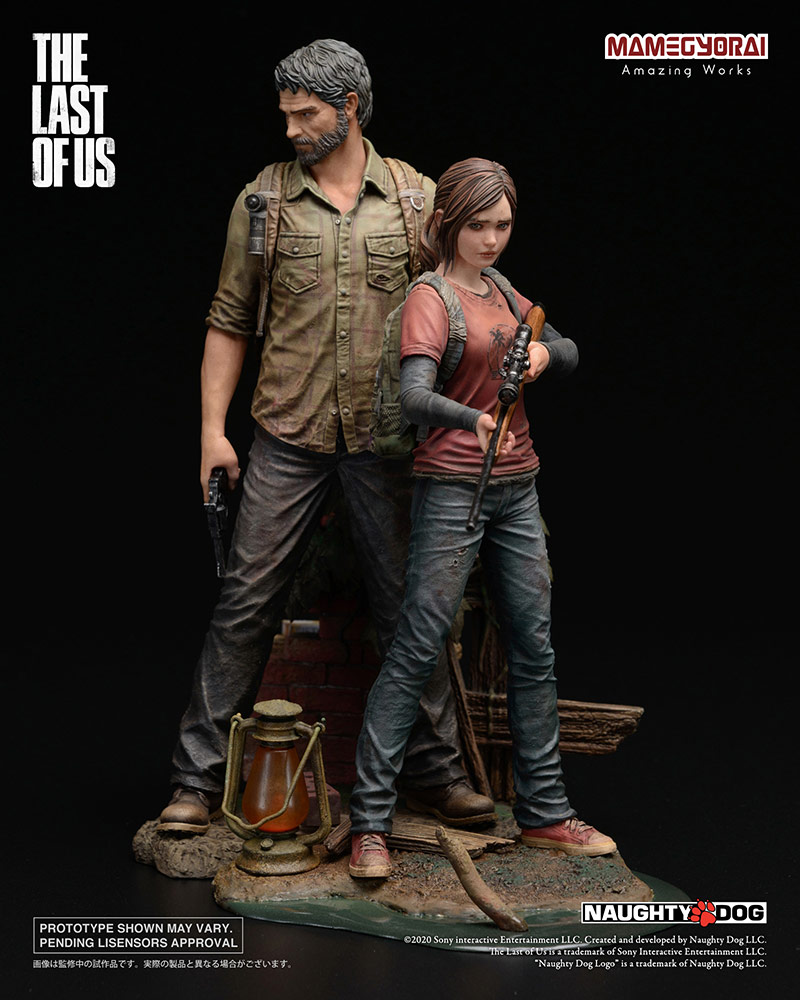 The Last of Us: Joel and Ellie 1:9 Scale Statue Set 