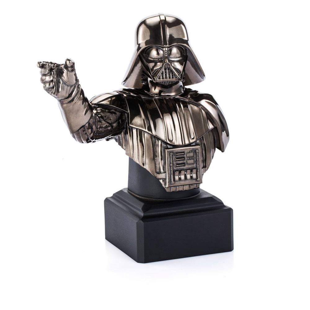 Star Wars Episode XI Pewter Collectible Bust Black Darth Vader Limited Edit