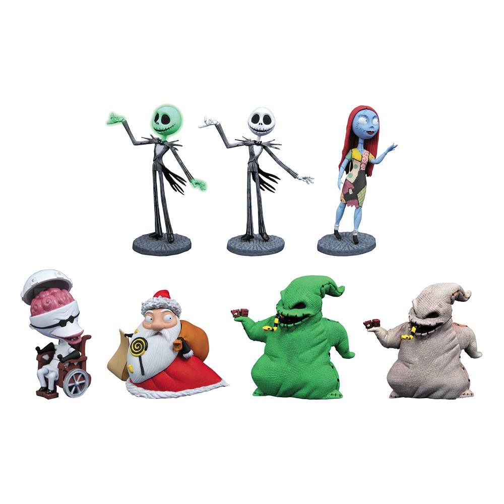 Nightmare Before Christmas D-Formz PVC Figures Series 2 Display (12)