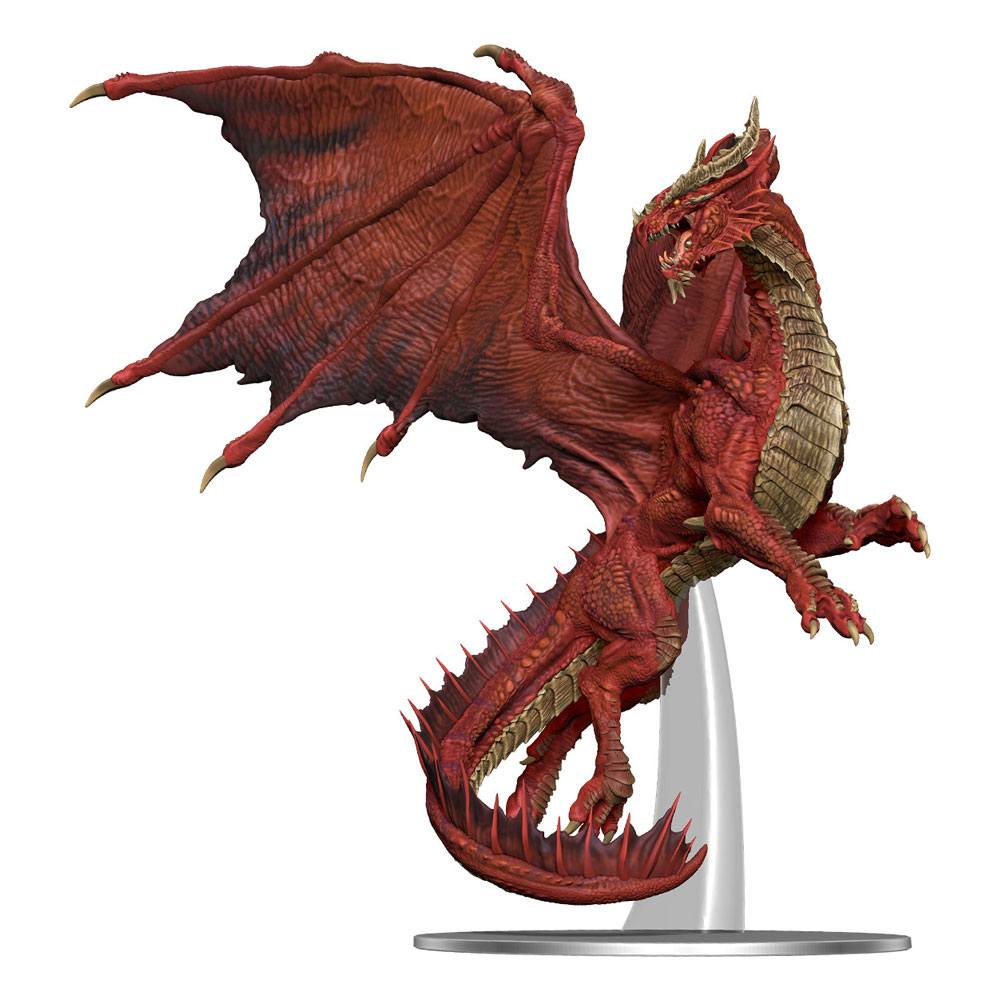 D&D Icons of the Realms Premium Miniature pre-painted Adult Red Dragon 20cm